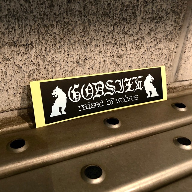 GODSIZE LOGO STICKER / ロゴステッカー