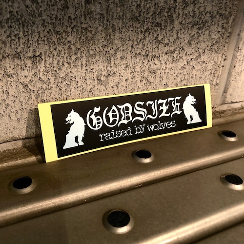 GODSIZE LOGO STICKER / ロゴステッカー