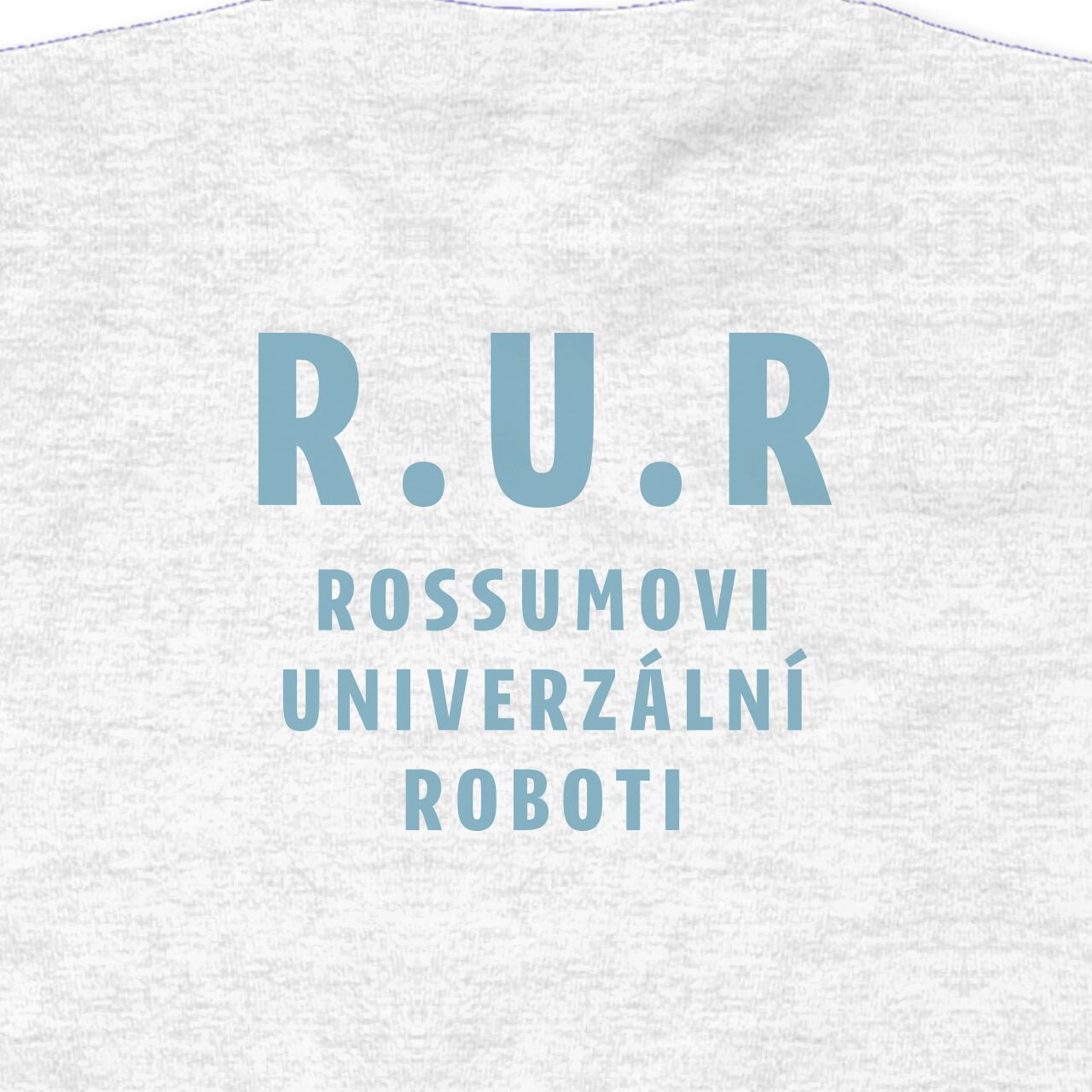ROBOTI　A　Online　Store　ROSSUMOVI　(blue)　El　UNIVERZALNI　ashgray　Topo