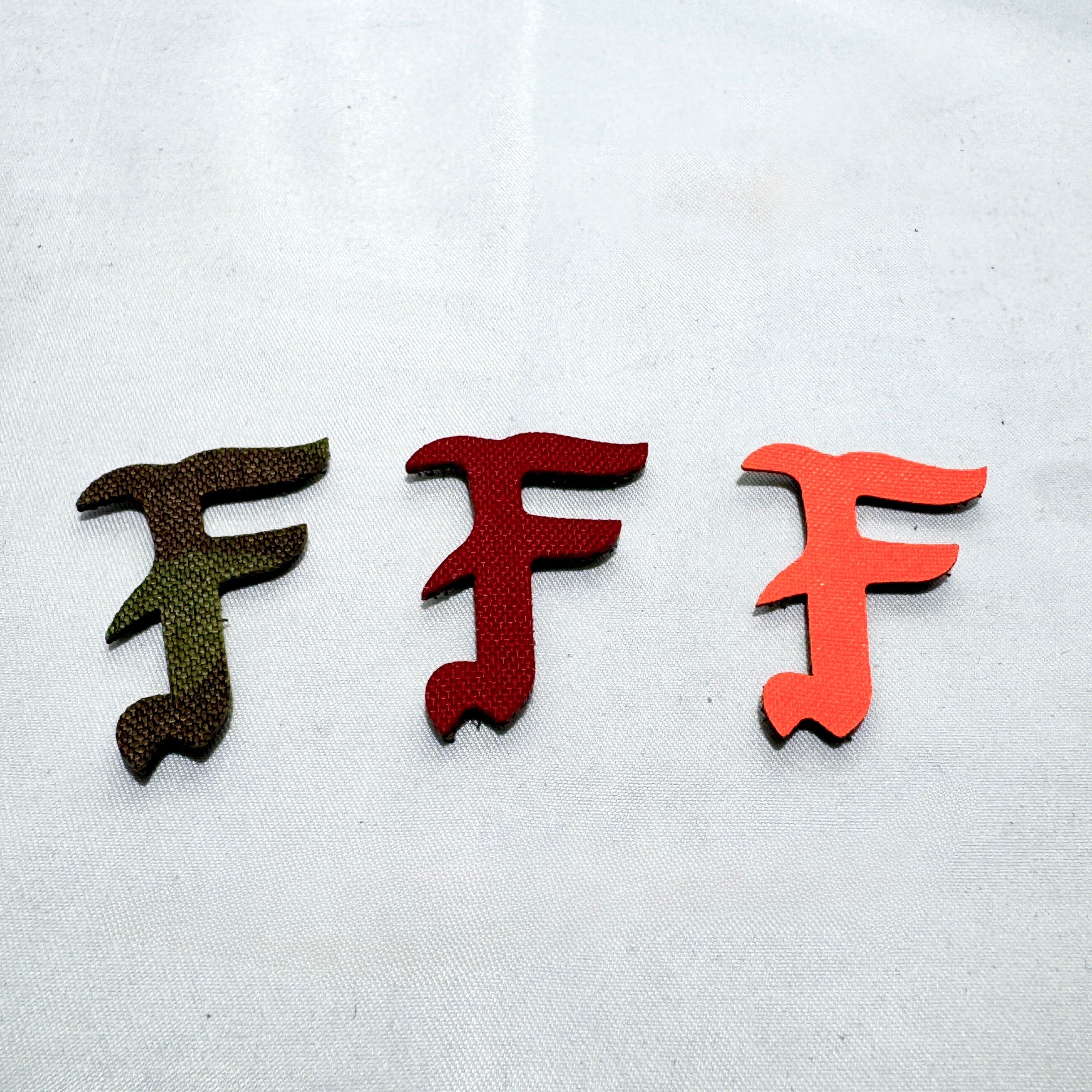 FOG】Laser Cut F Patch Set （3色セット） | GunPlay'sWorks
