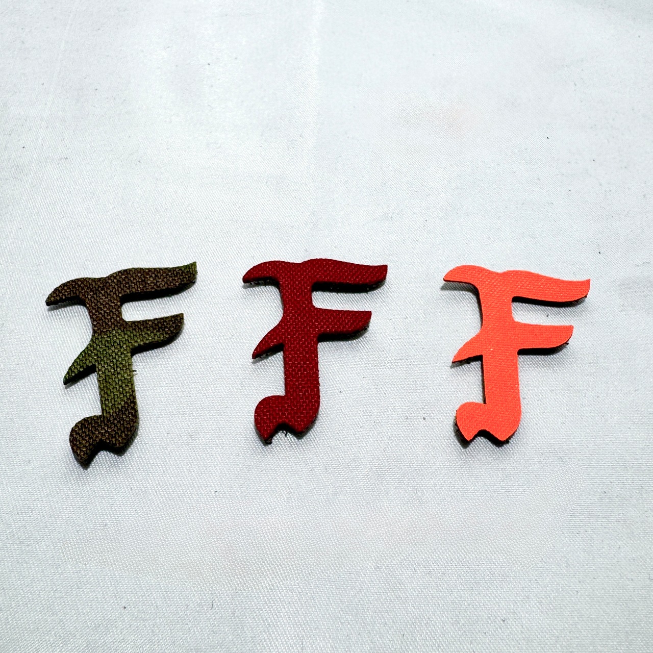 【FOG】Laser Cut F Patch Set  （３色セット）