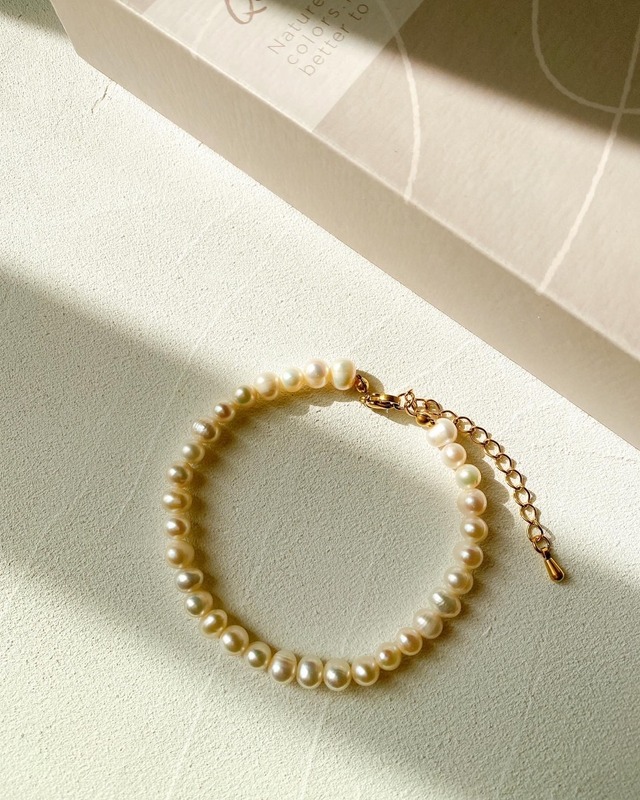 [ bracelet ]  pearl bracelet