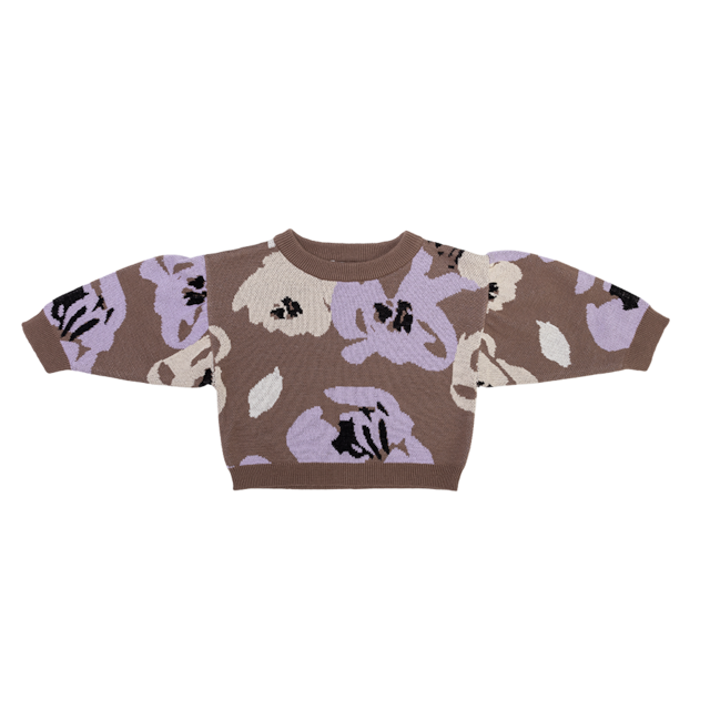 Grown / Organic Abstract Rosie Pull Over(2,4,5)