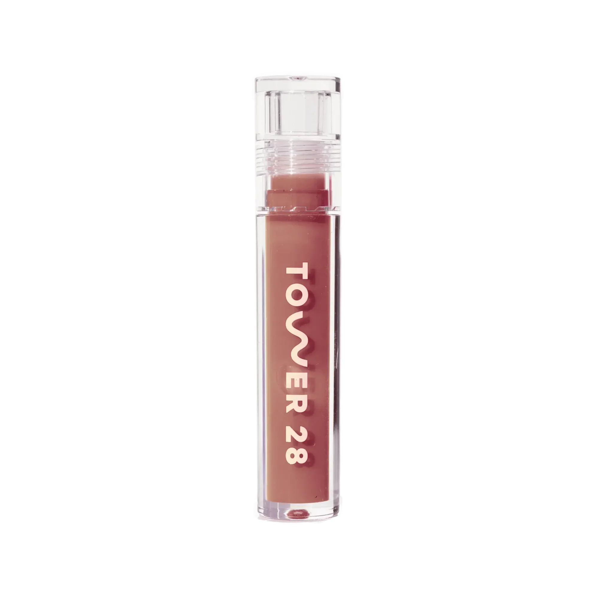 【Tower 28】ShineOn Milky Lip Oil Jelly (シア―) Cashew シャインオン ミルキー リップオイルゼリー