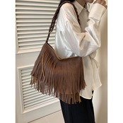 フリンジ ショルダー/4color