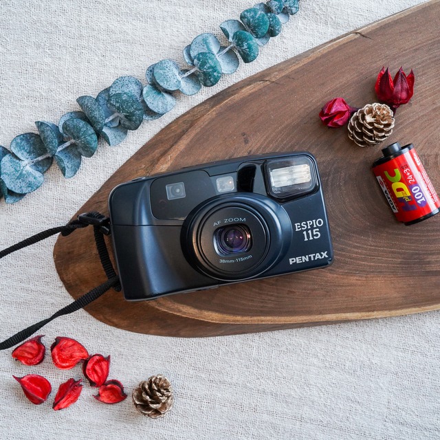 【Pentax】高性能エスピオ  Espio 115　ダークグレー