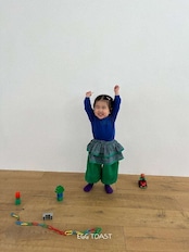 【取寄】EGG TOAST |シュシュスカート(アイボリー)|秋服|韓国子供服|26/AT