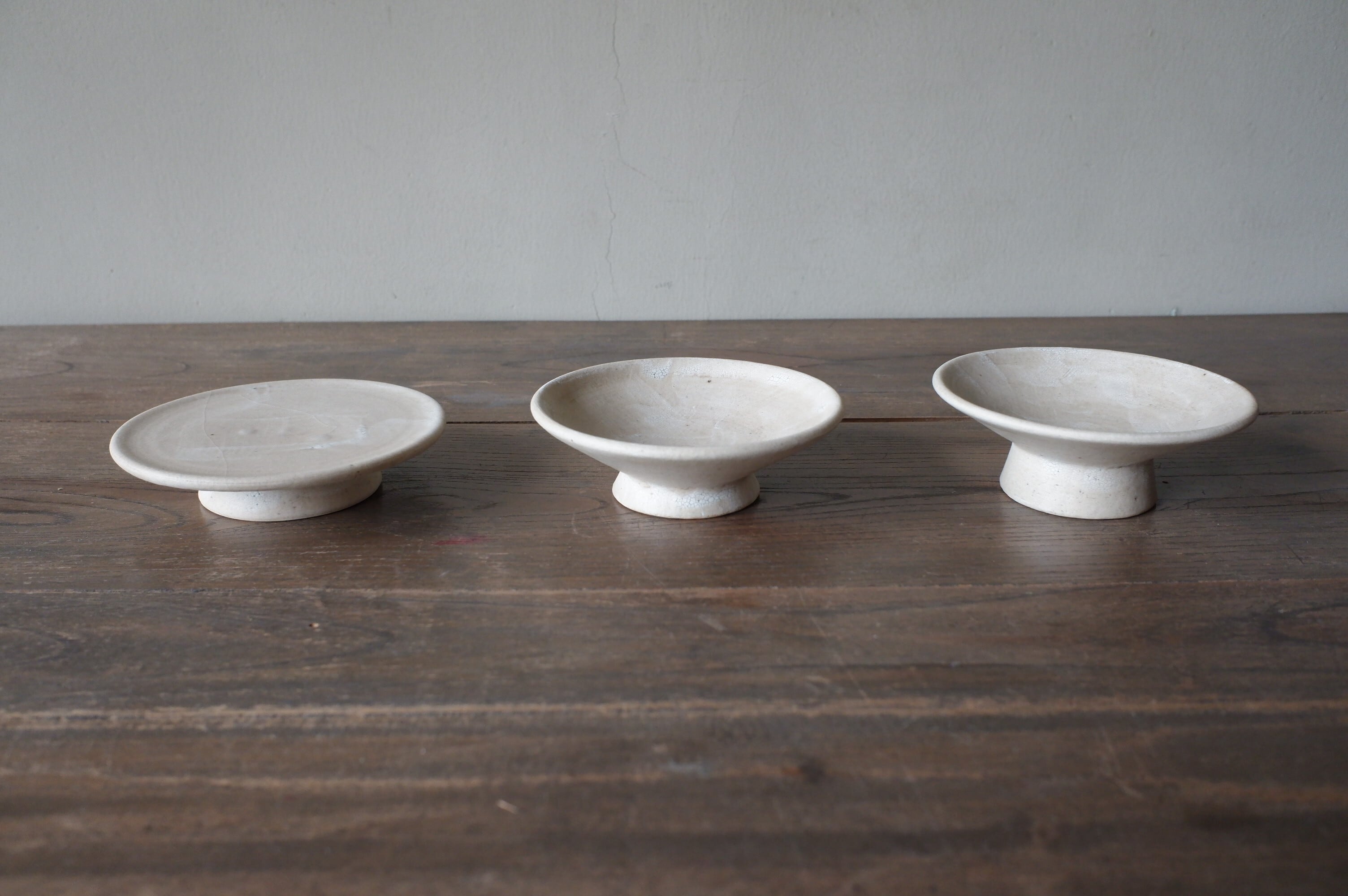 内田真人 高台平皿 ・ 高台小皿（ C・D ） | 木琴堂