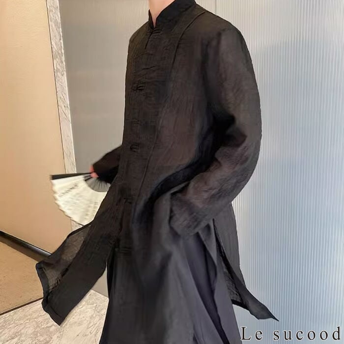 お支払い確認後20日以内発送】Le sucood シースルー チャイナボタン