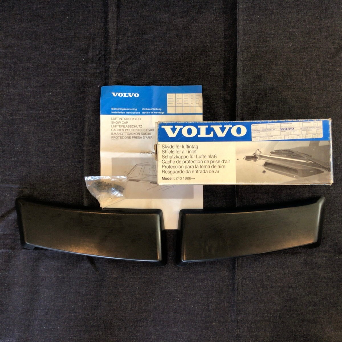 VOLVO240 ボルボ純正 エアインテーク スノーキャップ | VOLVO neotype
