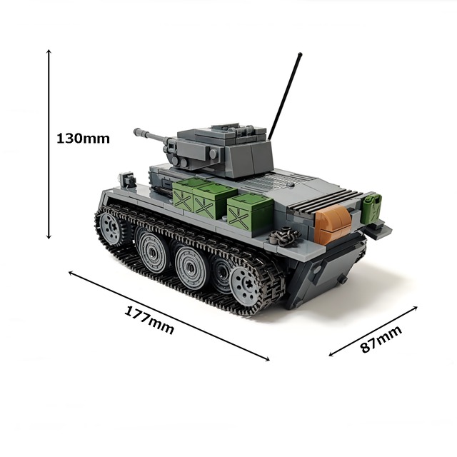 ドイツ Ⅱ号戦車L型ルクス 503PCS ESシリーズ