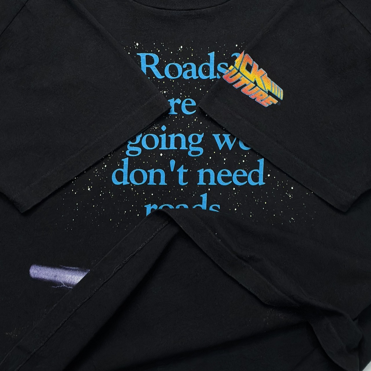BACK TO THE FUTURE 'ROADS? WHERE WE'RE GOING WE DON'T NEED ROADS. 90s' UNIVERSAL 1582