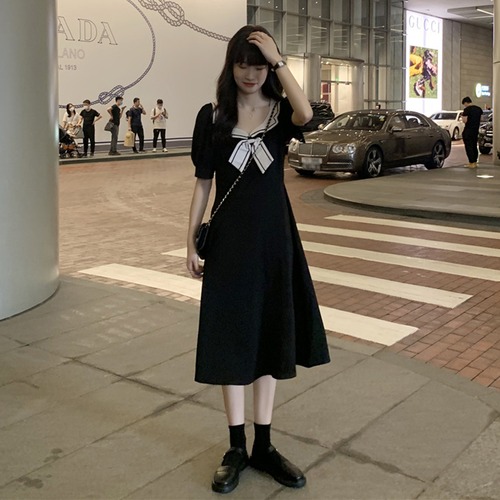 ✞ リボンカラー♥カワイイ♥スリーブ花柄 フラワーデザイン ✞ゴスロリ SM ミリ 甘ロリ クラロリ 和ロリ エレガント 黒ロリ 姫ロリ 華ロリ BB-BB4144590