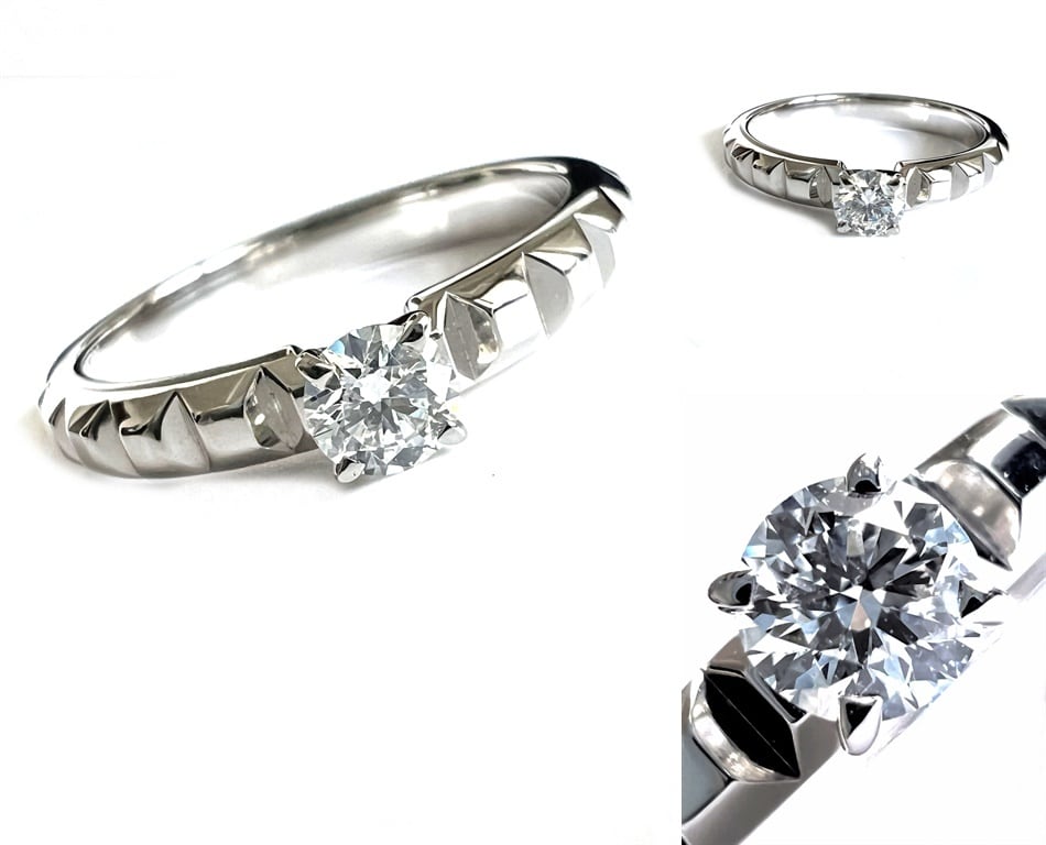 BOUCHERON ブシュロン キャトル クル ド パリ ソリテール リング