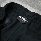 black fleece pants