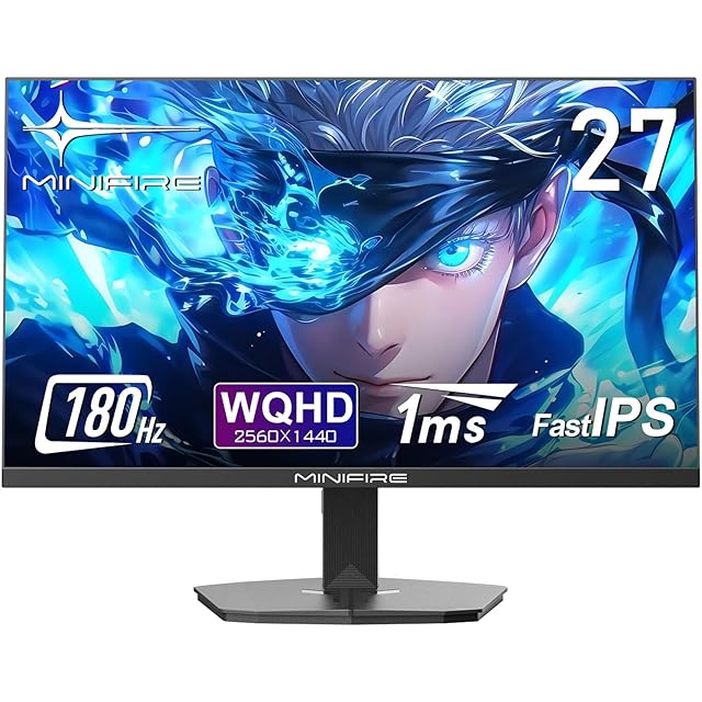 MINIFIRE 180Hz 24インチ ゲーミングモニター - Minifire 27インチ