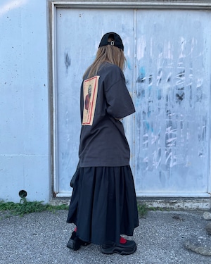 【calm original】vintage like jorker tee <sumikuro>