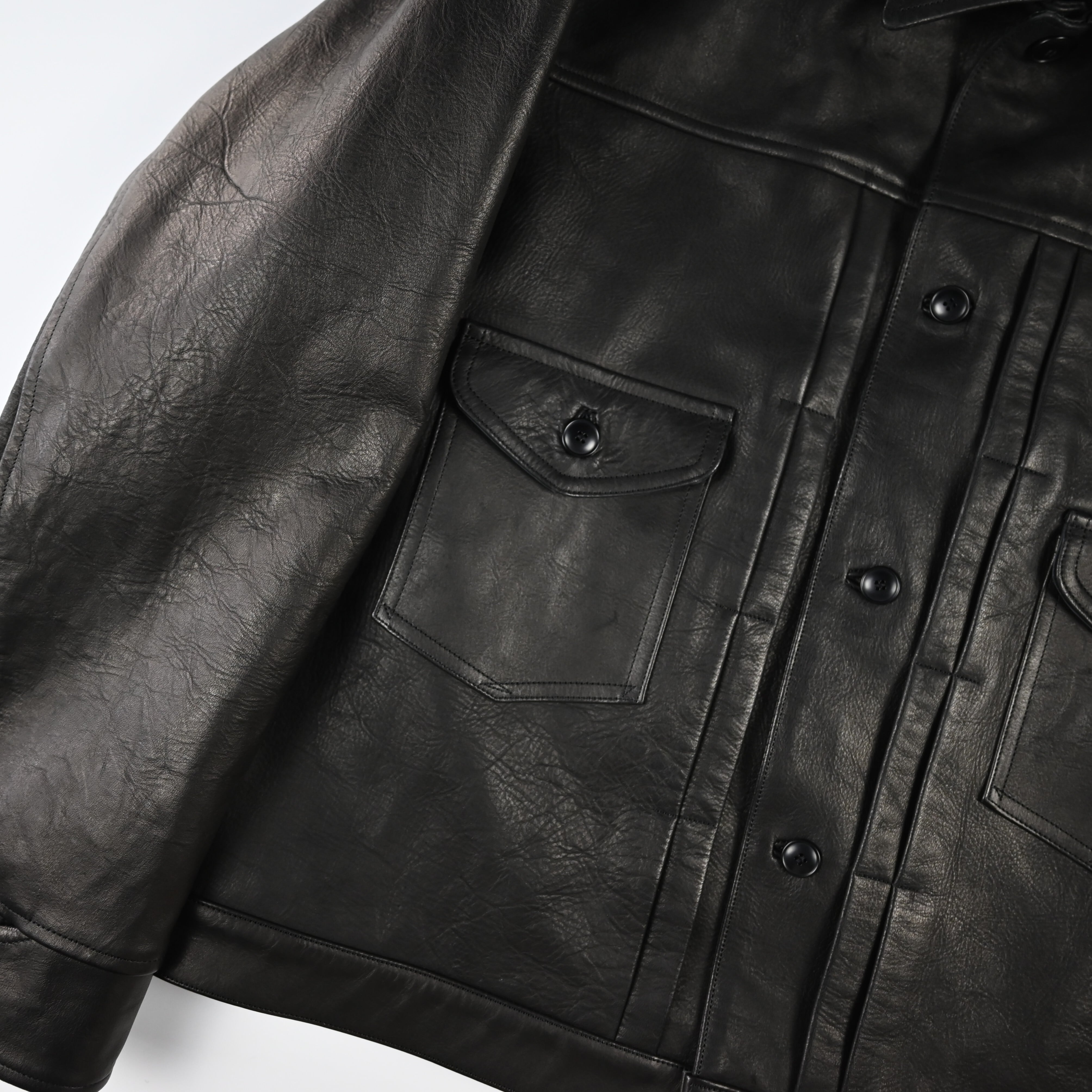 OLD JOE / PATINA HORSE-HIDE JEAN JACKET | GANKO