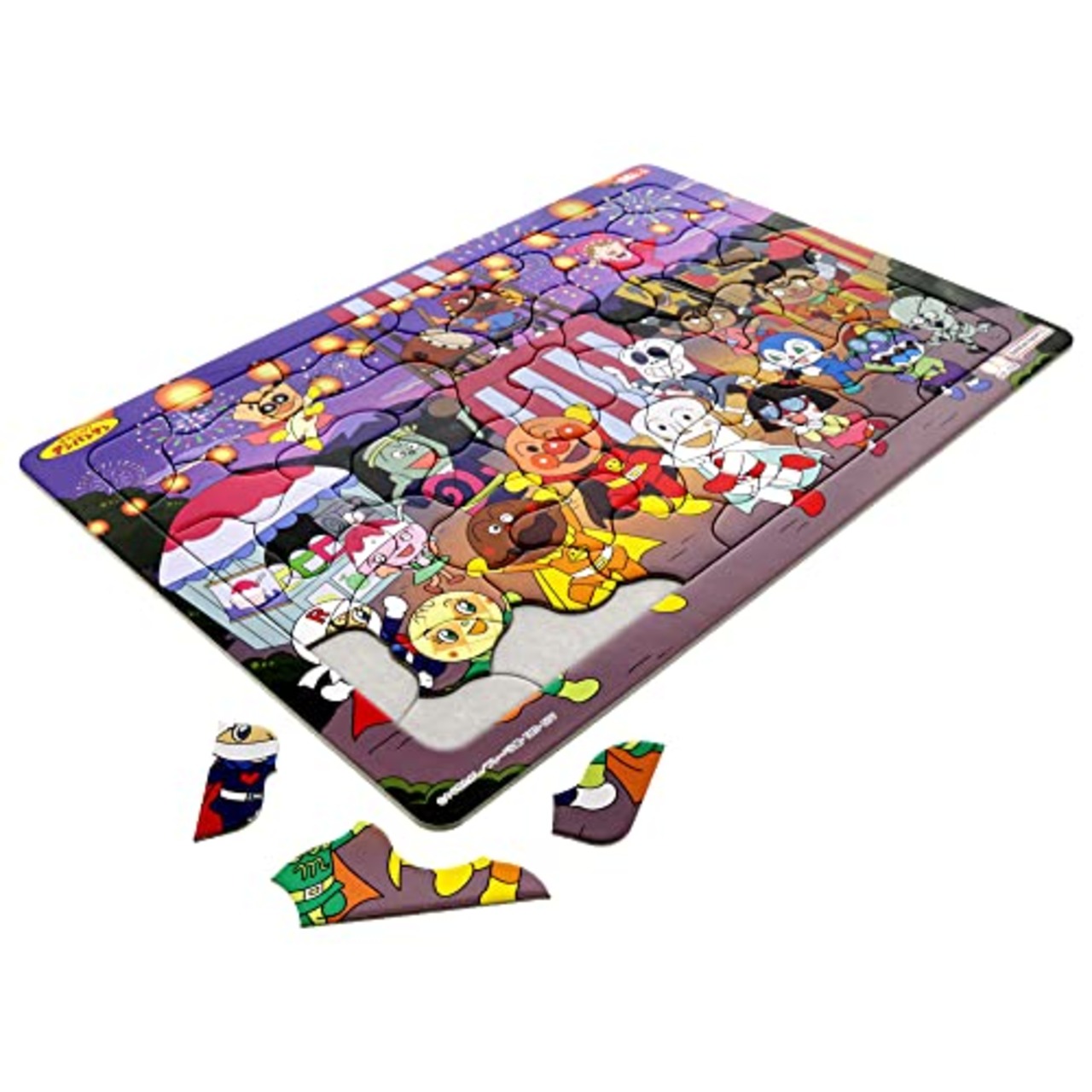 サンスター文具 パズルしようよ65P アンパンマンとウキウキおまつり アンパンマン 6300010B