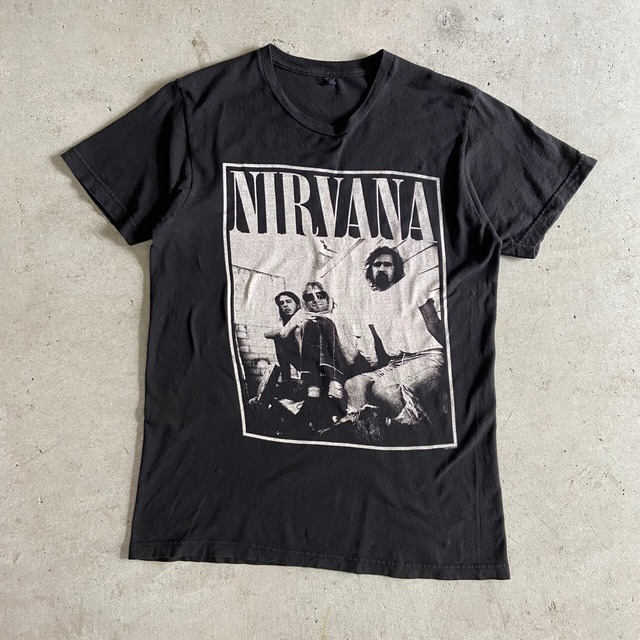 NIRVANA ニルヴァーナ カートコバーン バンドTシャツ メンズM相当 古着 
