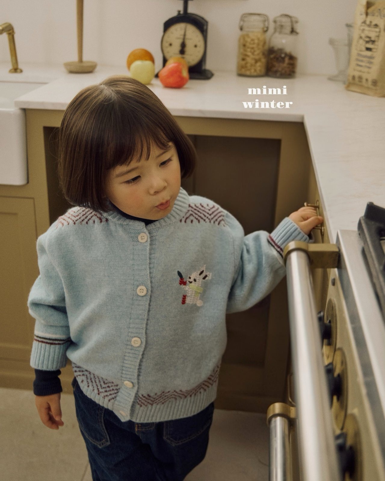 BYMIMI［取寄］animal cardigan 26winter