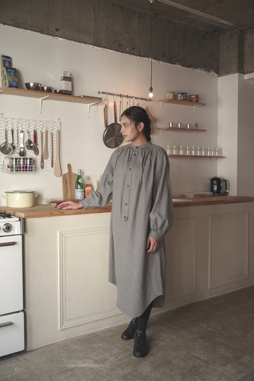 Supima Wool Shirt Dress