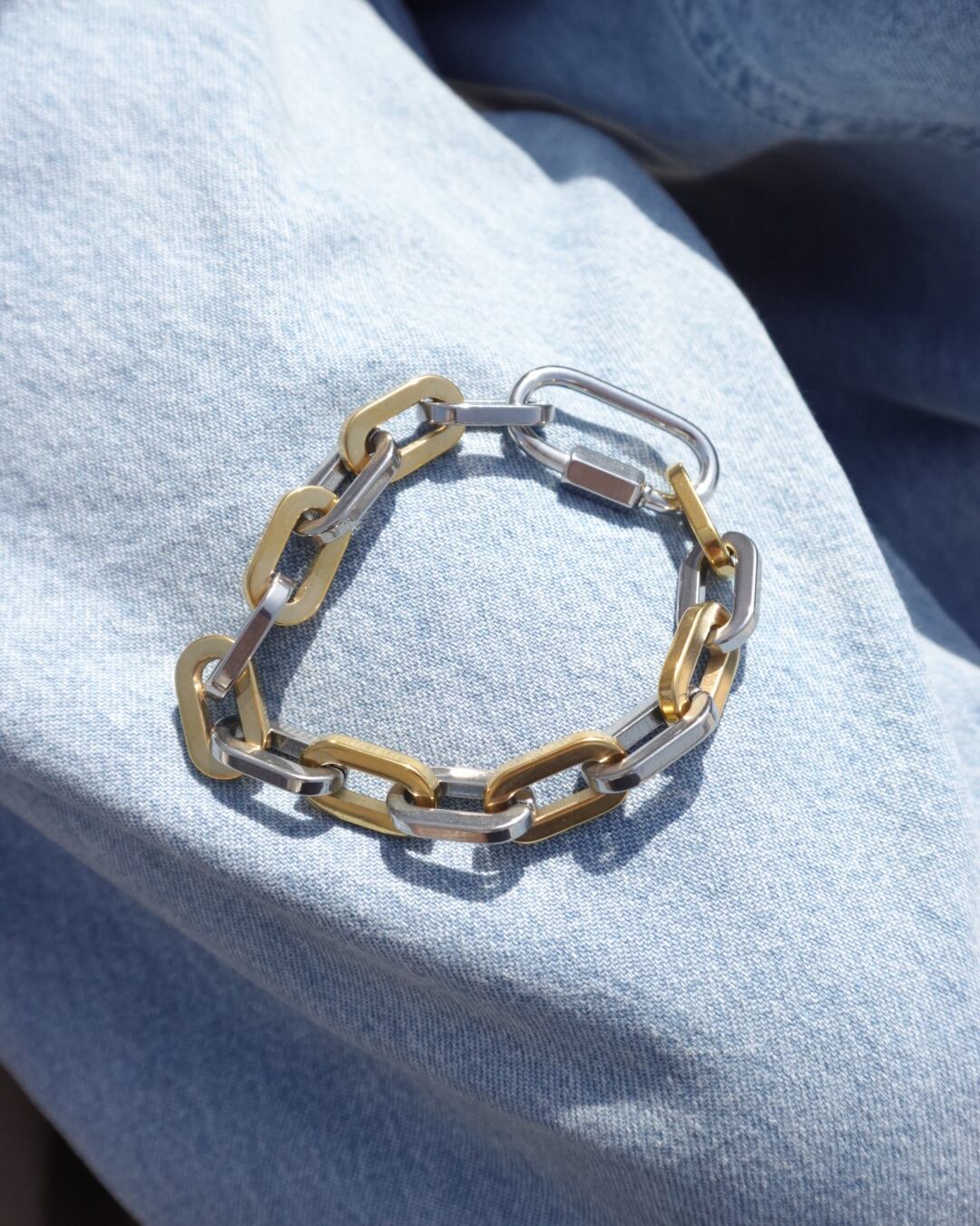 美品 オールドティファニー TIFFANY Tバー リンクチェーン