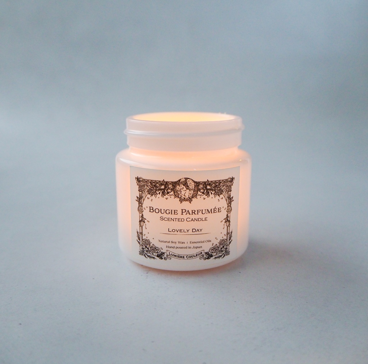 Radiant Sky|ミルクガラスキャンドル 80g