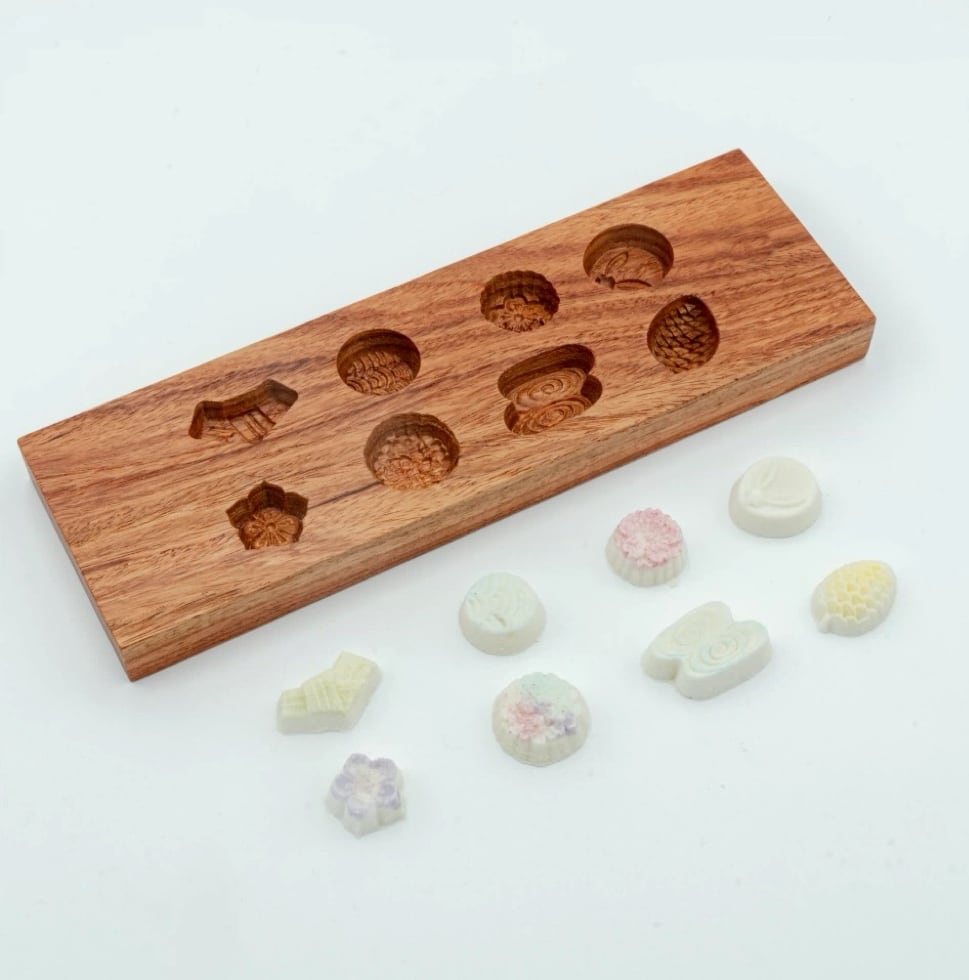 干菓子木型｜春夏 W12-1 | 北枝園