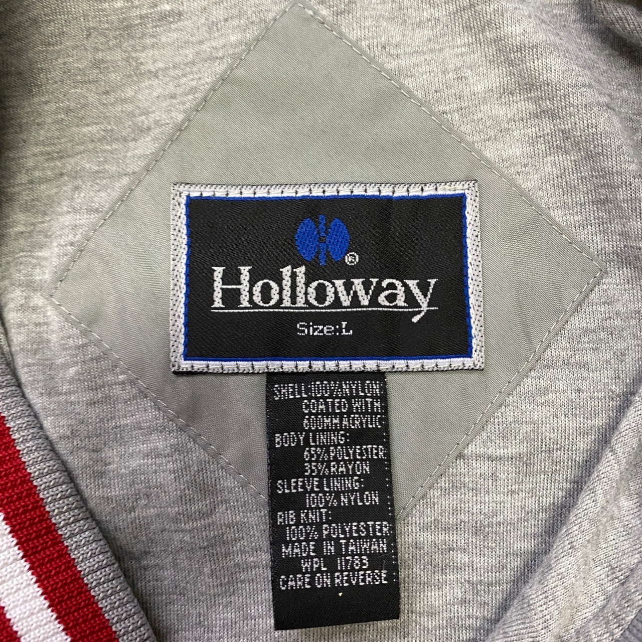 Holloway ホロウェイ 刺繍 チームロゴ プルオーバー ナイロン ウォーム 
