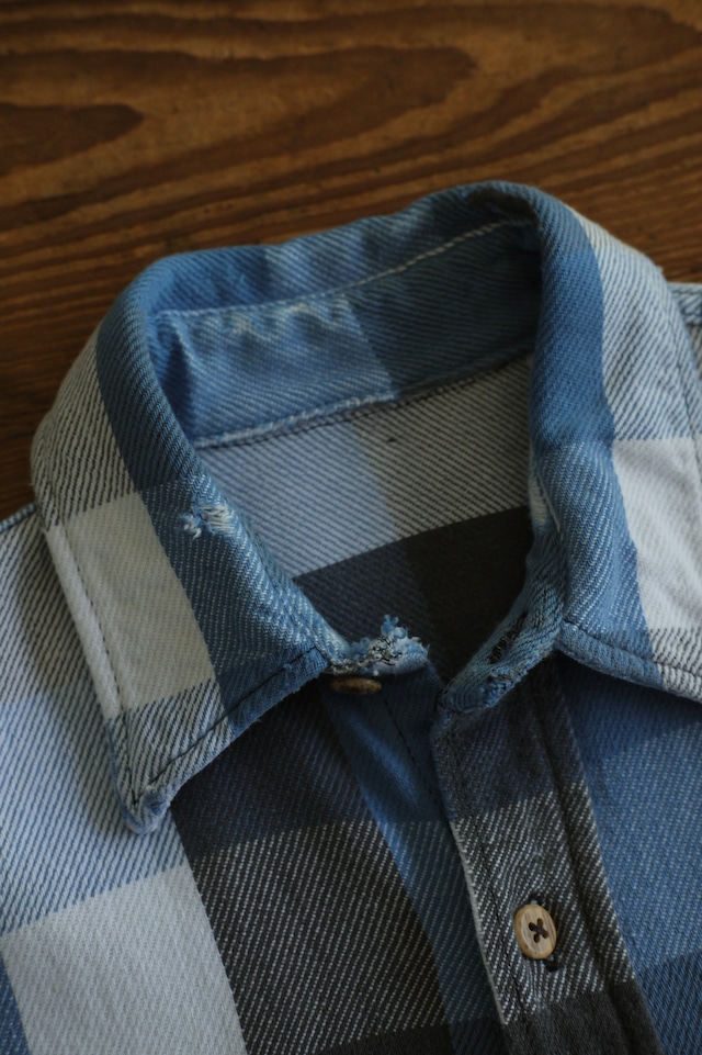 Utah/80's "unknown" heavy cotton flannel shirt