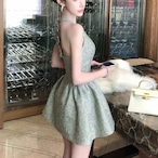 Halter Neck Mini Dress