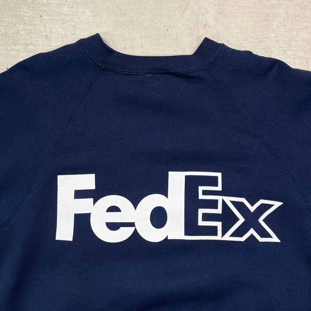 90年代 USA製 FedEx フェデックス 企業ロゴプリント 両面プリント