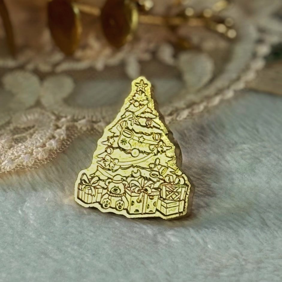 【30mm】ダイカット クリスマスプレゼントツリー2