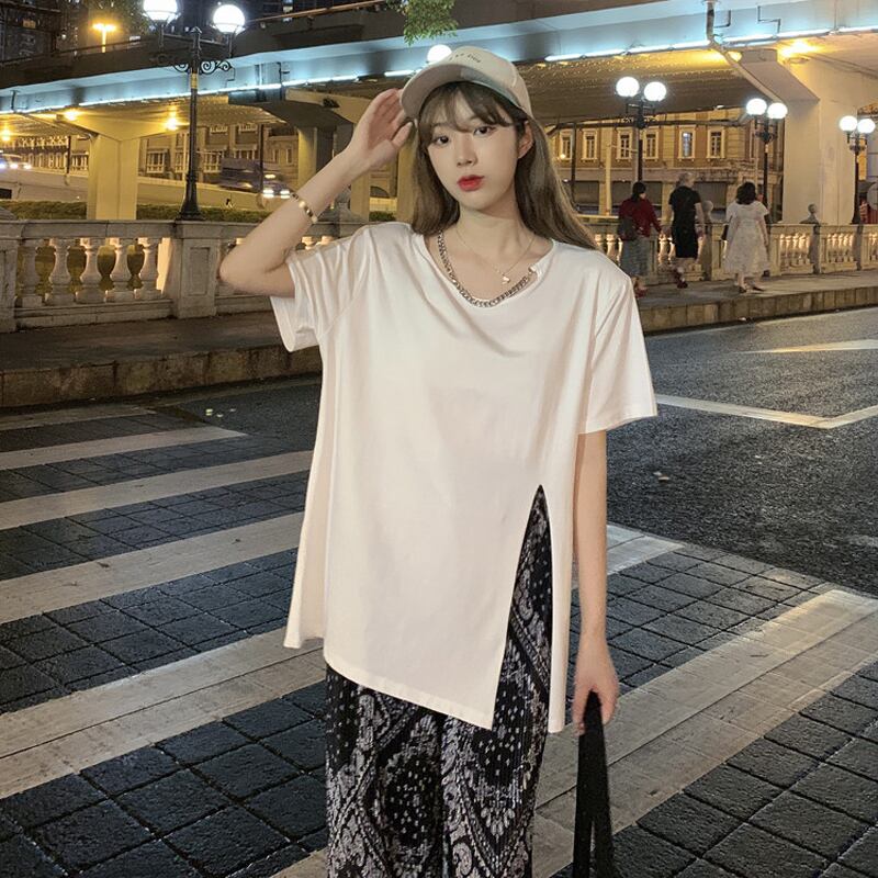 ホワイトTシャツ サマールーズ 夏物 試着室96687652294