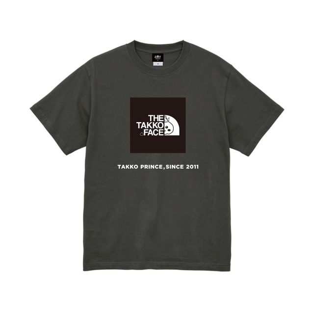 THE TAKKO FACE BOX LOGO S/S TEE HAZY BLACK