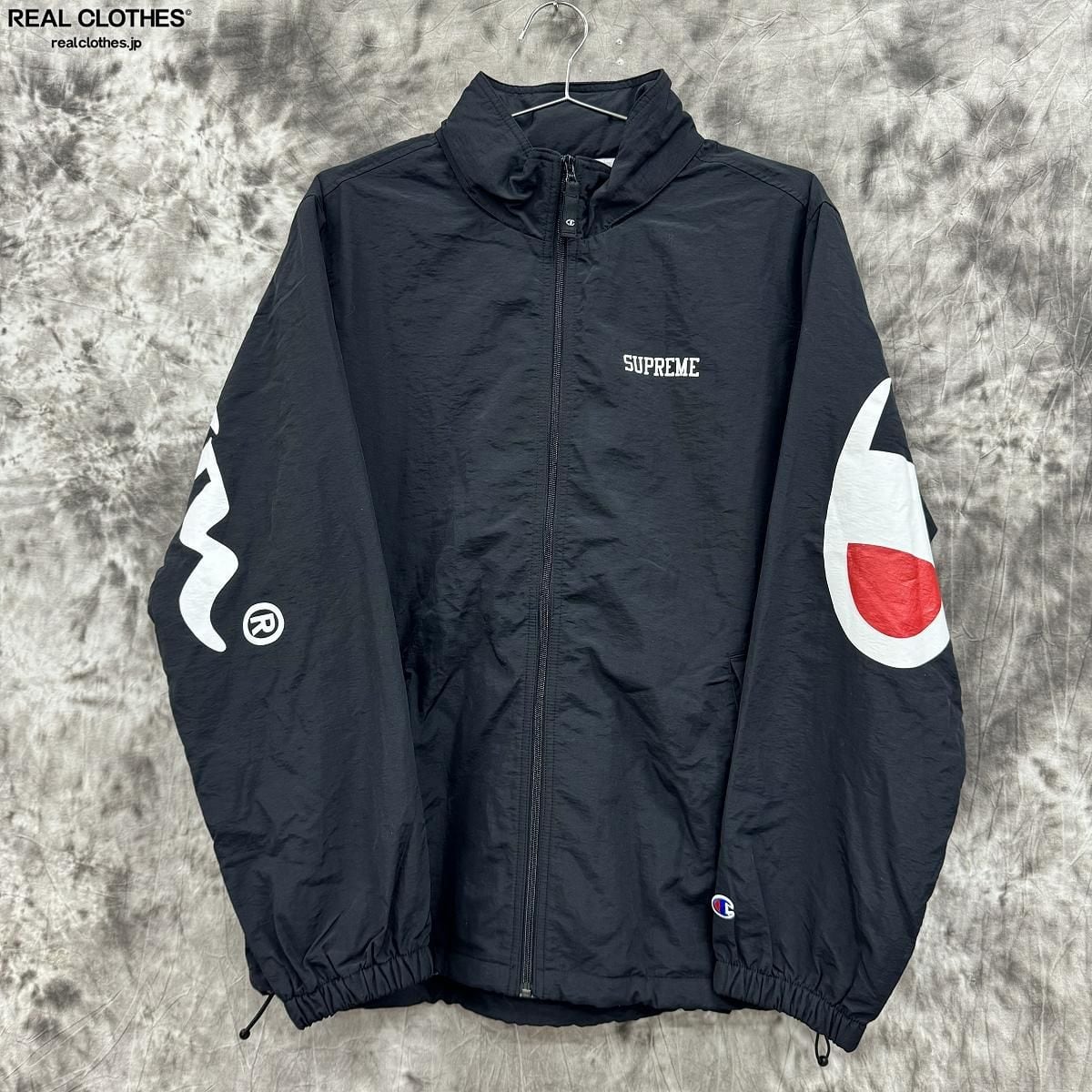 SUPREME シュプリーム 18SS ×Champion Track Jacket ×チャンピオン トラックジャケット アウター ブラック