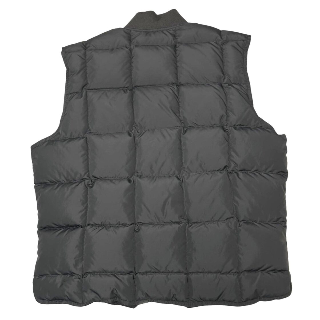 80s EDDIE BAUER エディーバウアー 黒タグ ダウンベスト チャコール  