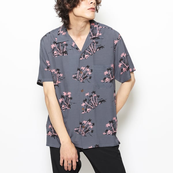 RUDE GALLERY : PANTHER ALOHA SHIRT | Gusset