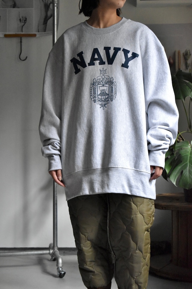 "new" "us naval academy" "official reverse weave" "made by champion"