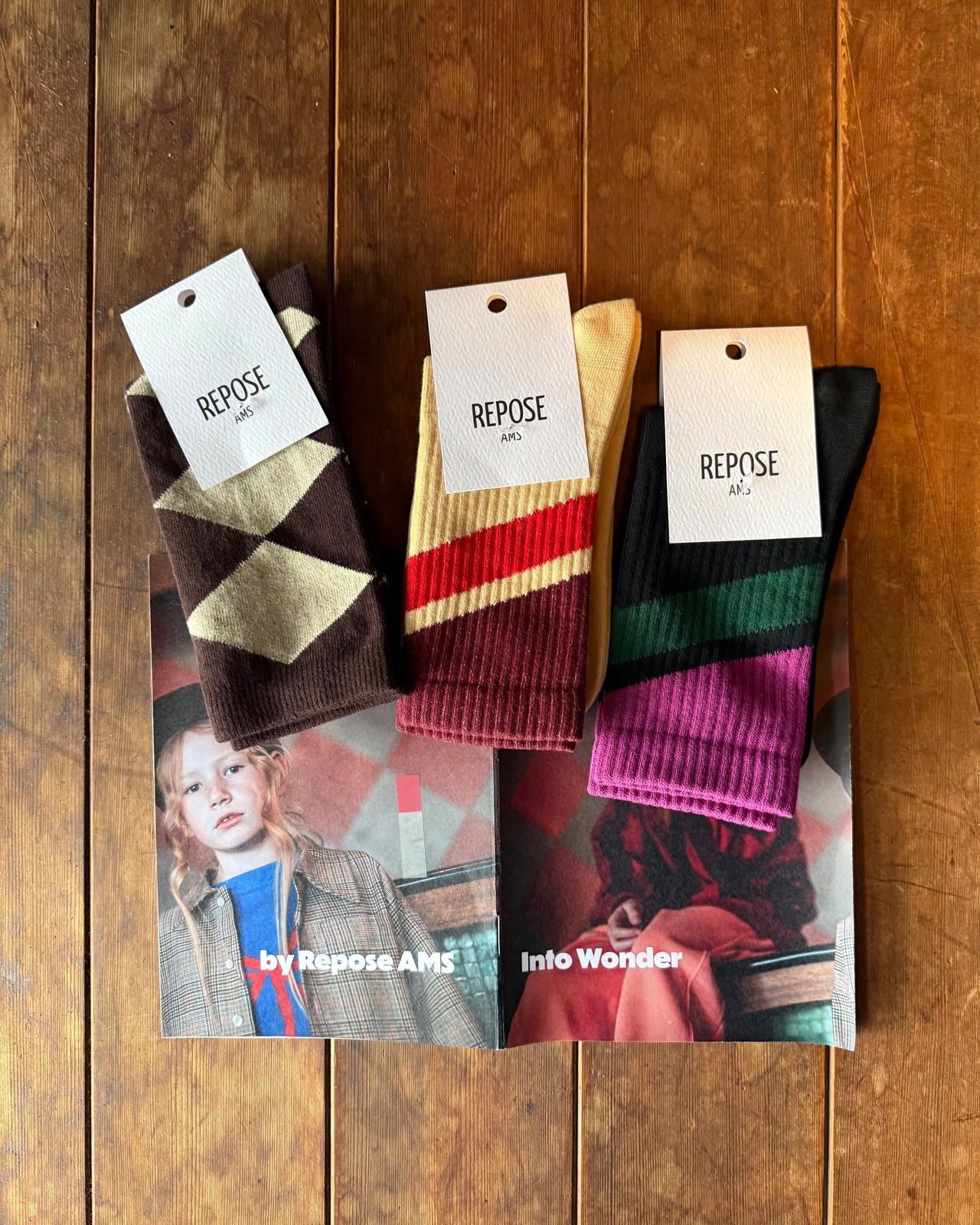【REPOSE AMS GOODS】SOCKS