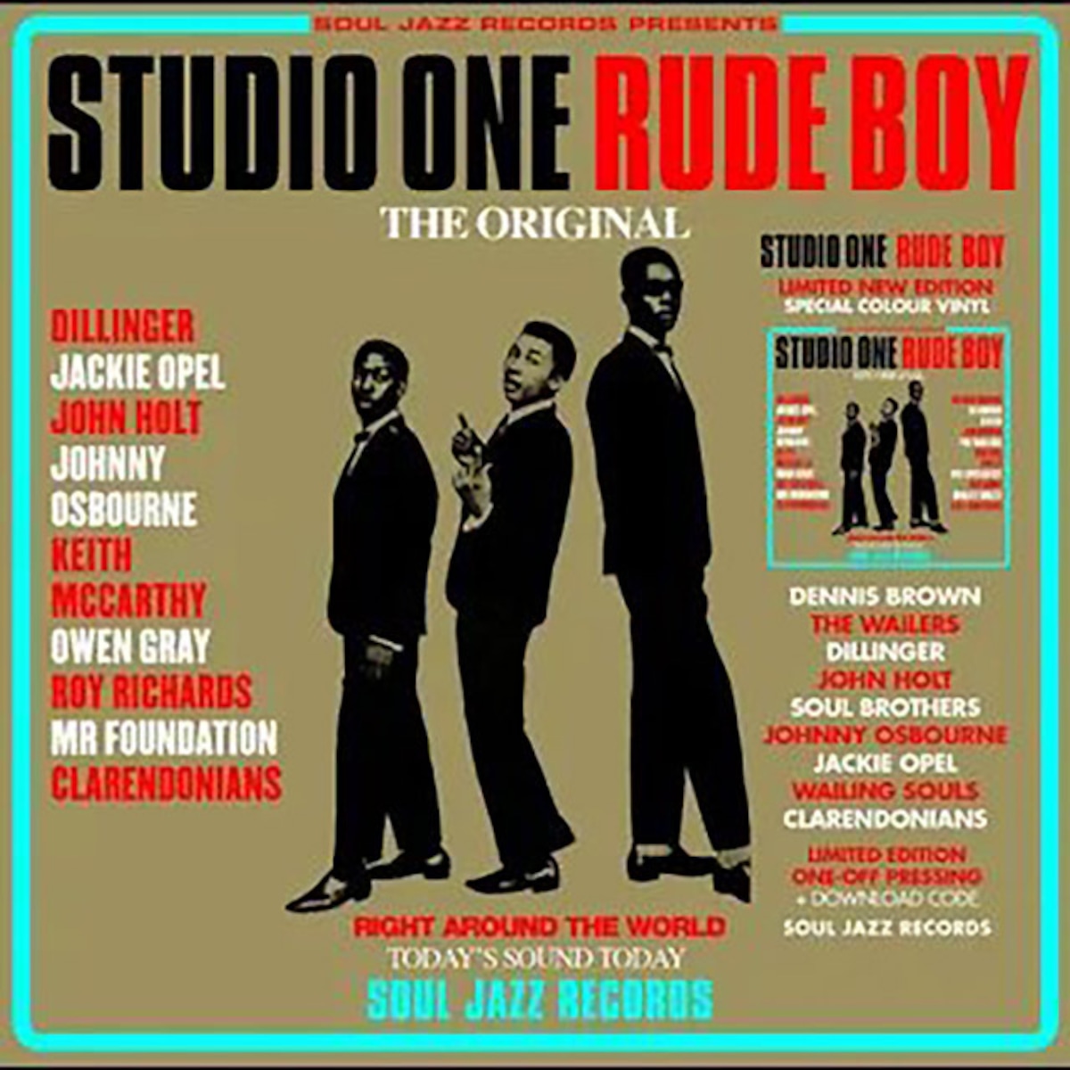 LP】V.A. - Studio One Rude Boy 