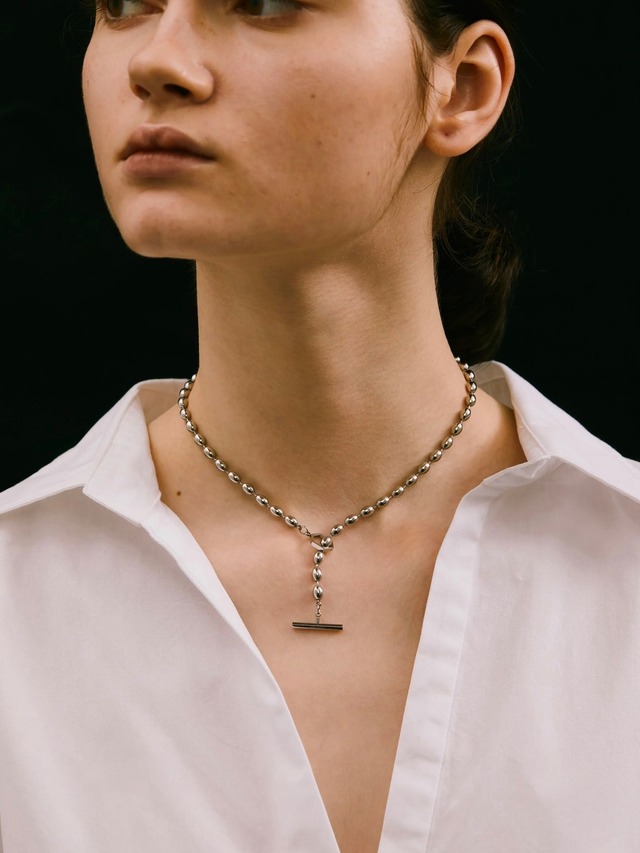 Drop Chain Short Necklace｜シルバー｜SOAC