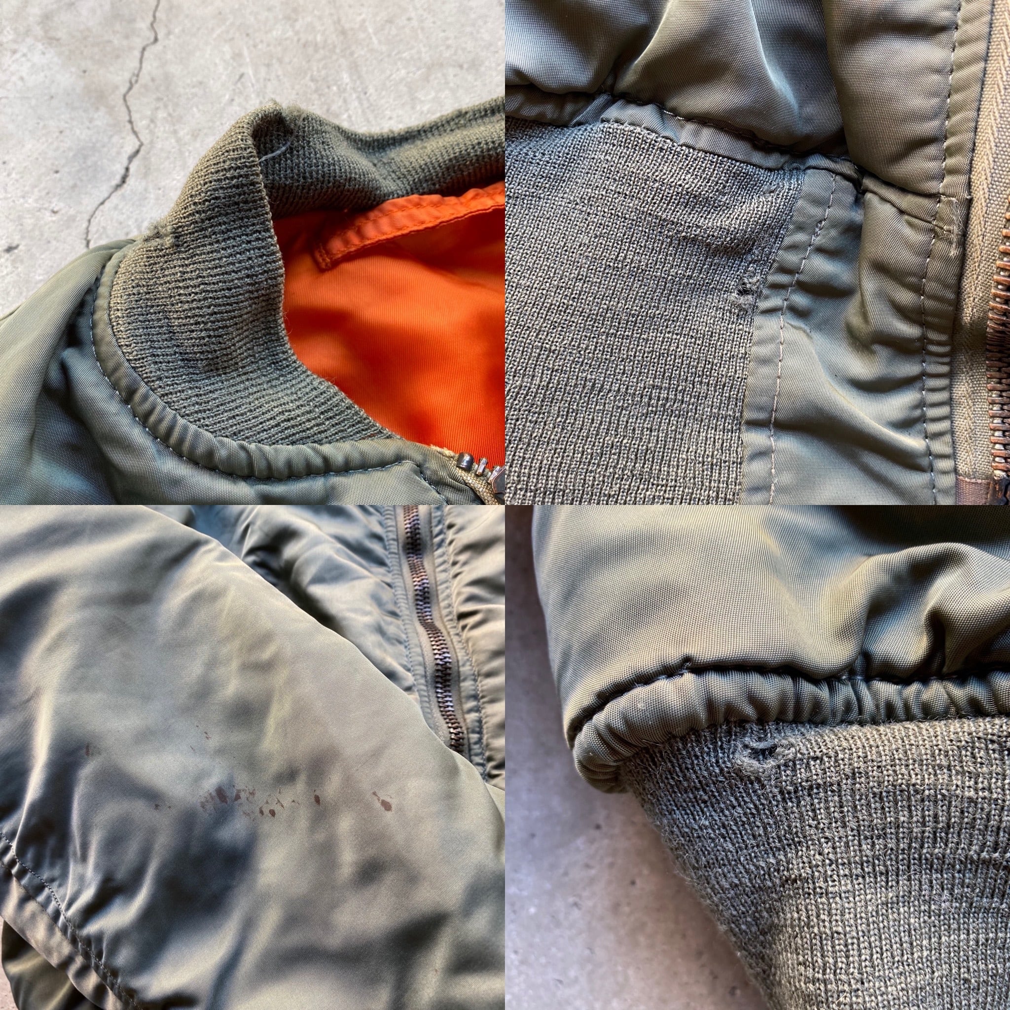 67年納品 60年代 ビンテージ USAF 米軍実品 MA-1 ミリタリー フライト