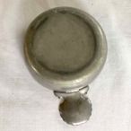 錫のタストヴァン　ワインテイスティングトレー　ピューター（shell） 11TWl37