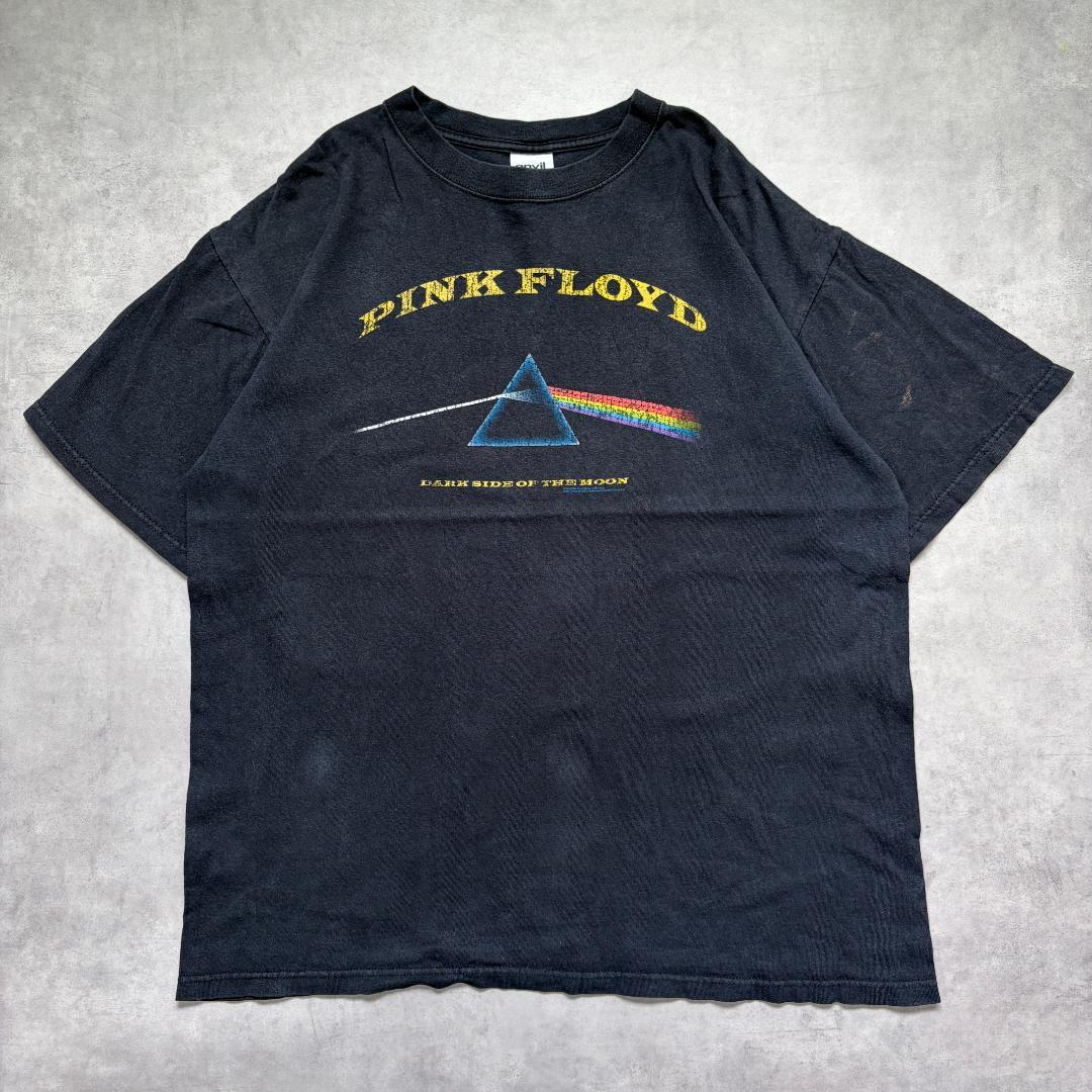 00s PINK FLOYD 狂気 バンドTシャツ anvil ブラック L ピンクフロイド アンビル バンドT Tシャツ 00s 狂気 L 黒 21929 | fuufu