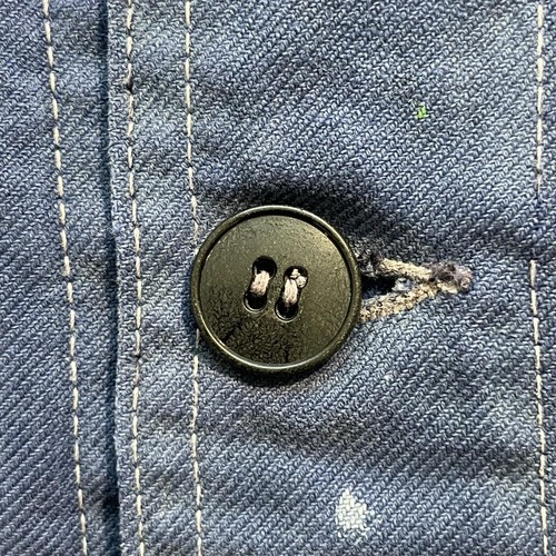 50-60s SAVO 刺繍タグ モールスキン フレンチワークジャケット 詳細写真10