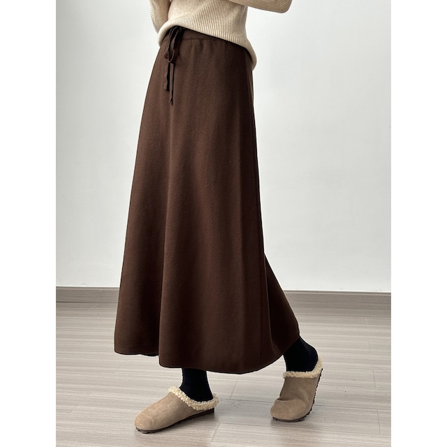 drawstring casual skirt N30365