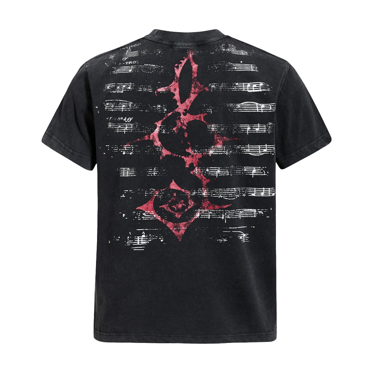 VINTAGE ストリート ミュージックノート Tシャツ T2190