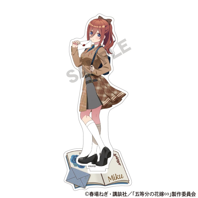 五等分の花嫁 アクリルスタンド 中野三玖 カレッジスタイル